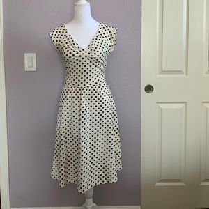 Polka Dot 9-H15 STCL Anthropologie Dress